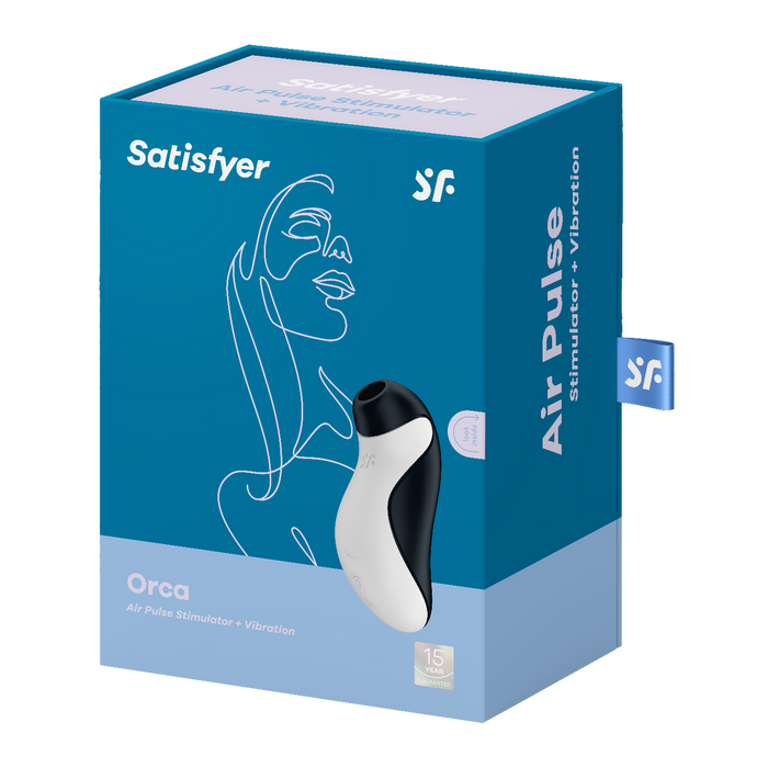 Satisfyer Orca Vibromasseur À Pression D'air 15 cm