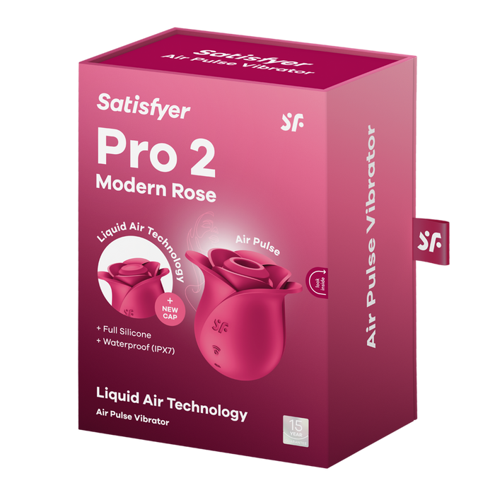 Satisfyer Pro 2 Modern Rose Vibromasseur À Pression D'air 16 cm