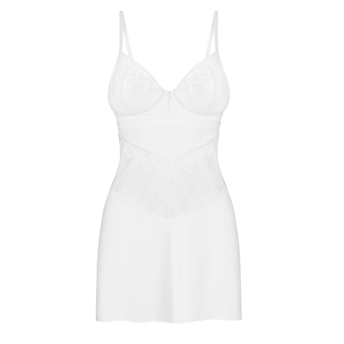 Obsessive Alissium Chemise & Culotte Blanc