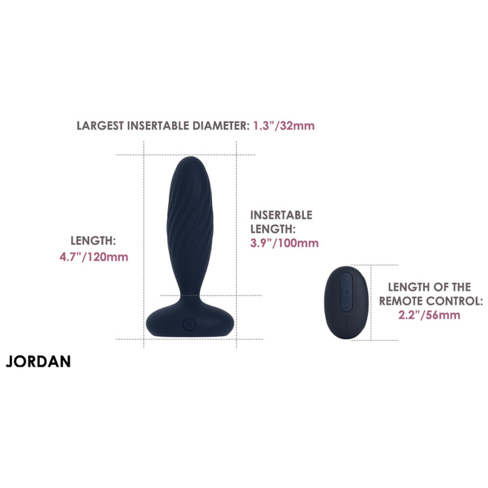 Svakom Jordan Vibrerende Buttplug