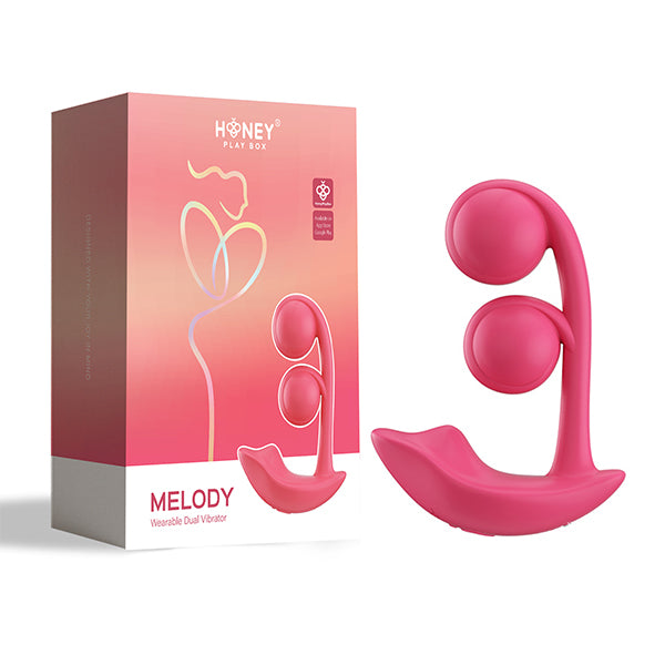 HoneyPlayBox Melody Vibromasseur Avec App 12 cm