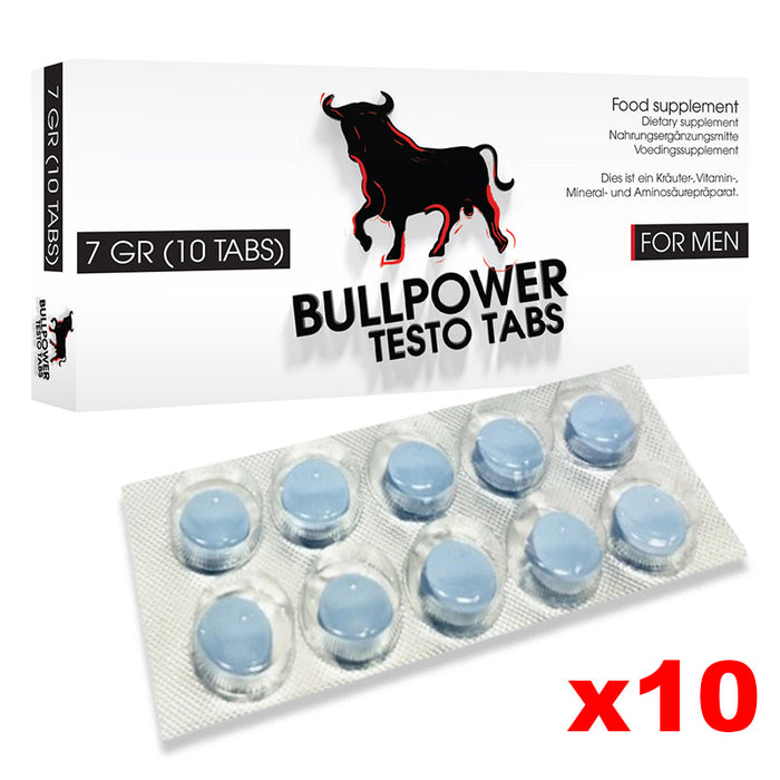 Erovibes Bull Power Testo Tabs Pilules Érectiles