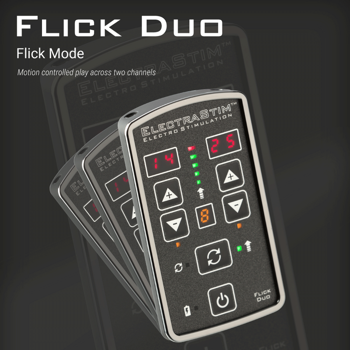 ElectraStim Flick Duo Dual Output Stimulator Multi-Pack - EM80-M
