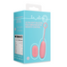 Ultra Soft Silicone Egg Vibrator With Remote Control Pink Arabesque