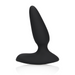 Smooth Vibrating Anal Plug With Remote Control Licorice Black