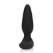 Smooth Vibrating Anal Plug With Remote Control Licorice Black