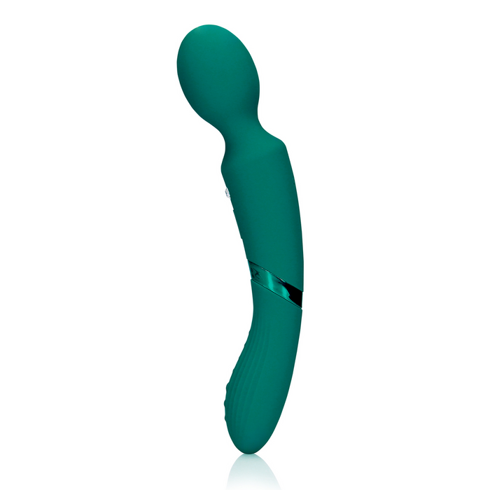 Double Sided Vibrating Wand Green Gable