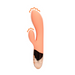 Ultra Soft Silicone Rabbit Vibrator Ceramic Peach