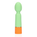 Ribbed Mini Vibrator With Usb Charger Spring Sage