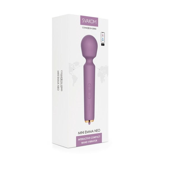 Svakom Mini Emma Vibromasseur Wand Avec App 16 cm